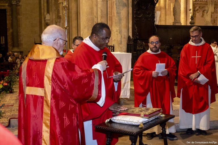 Don Andrés Sima Miaga nombrado canónigo de la Catedral de Tarragona